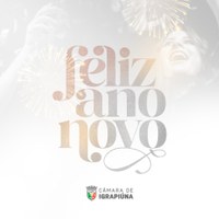 A Câmara de Vereadores, deseja a todos um Próspero Ano Novo!