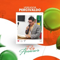 ANIVERSÁRIO PERCIVALDO