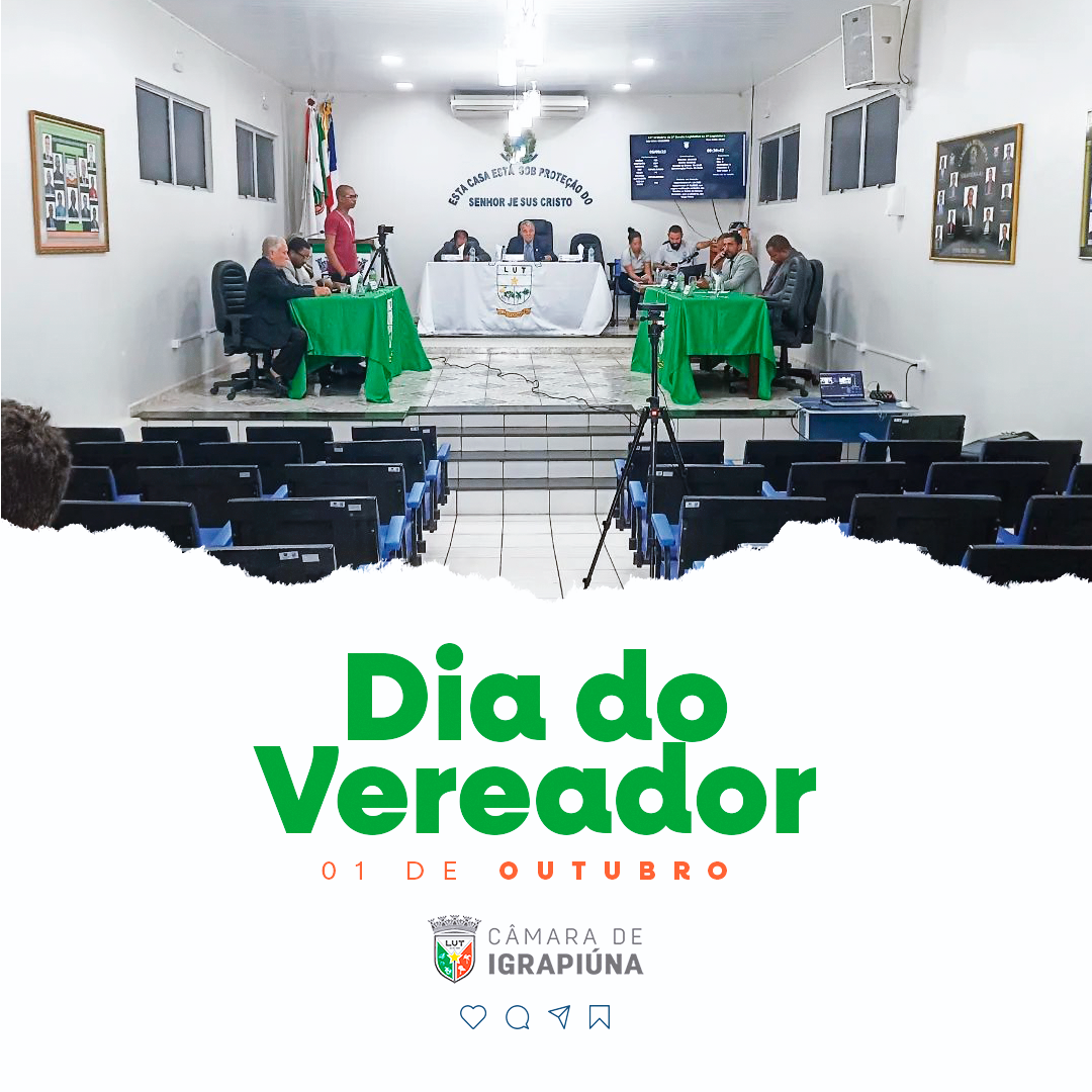 DIA DO VEREADOR 