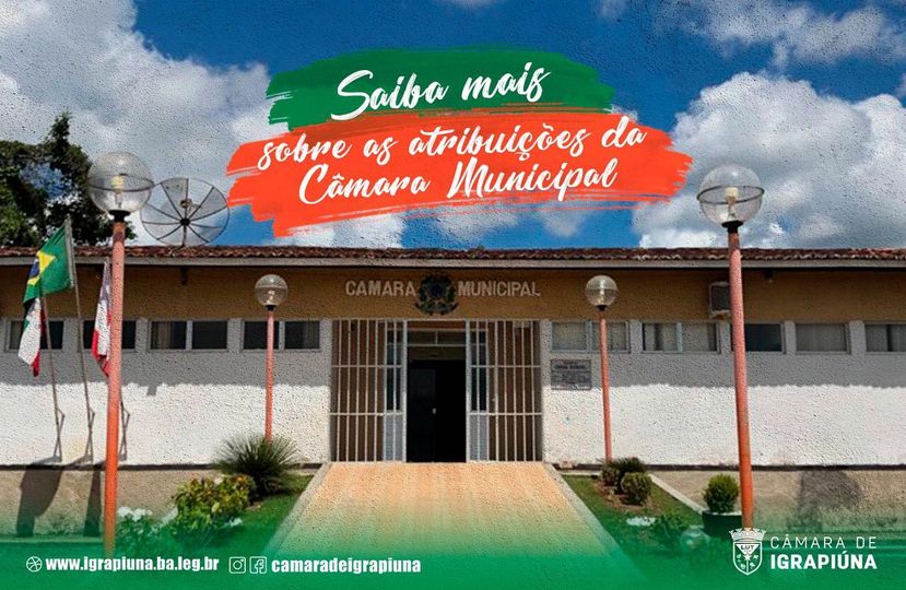 Funções Básica da Câmara Municipal