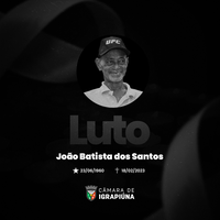 É com muito pesar que comunicamos o falecimento de João Batista dos Santos neste sábado (18/02/2023)