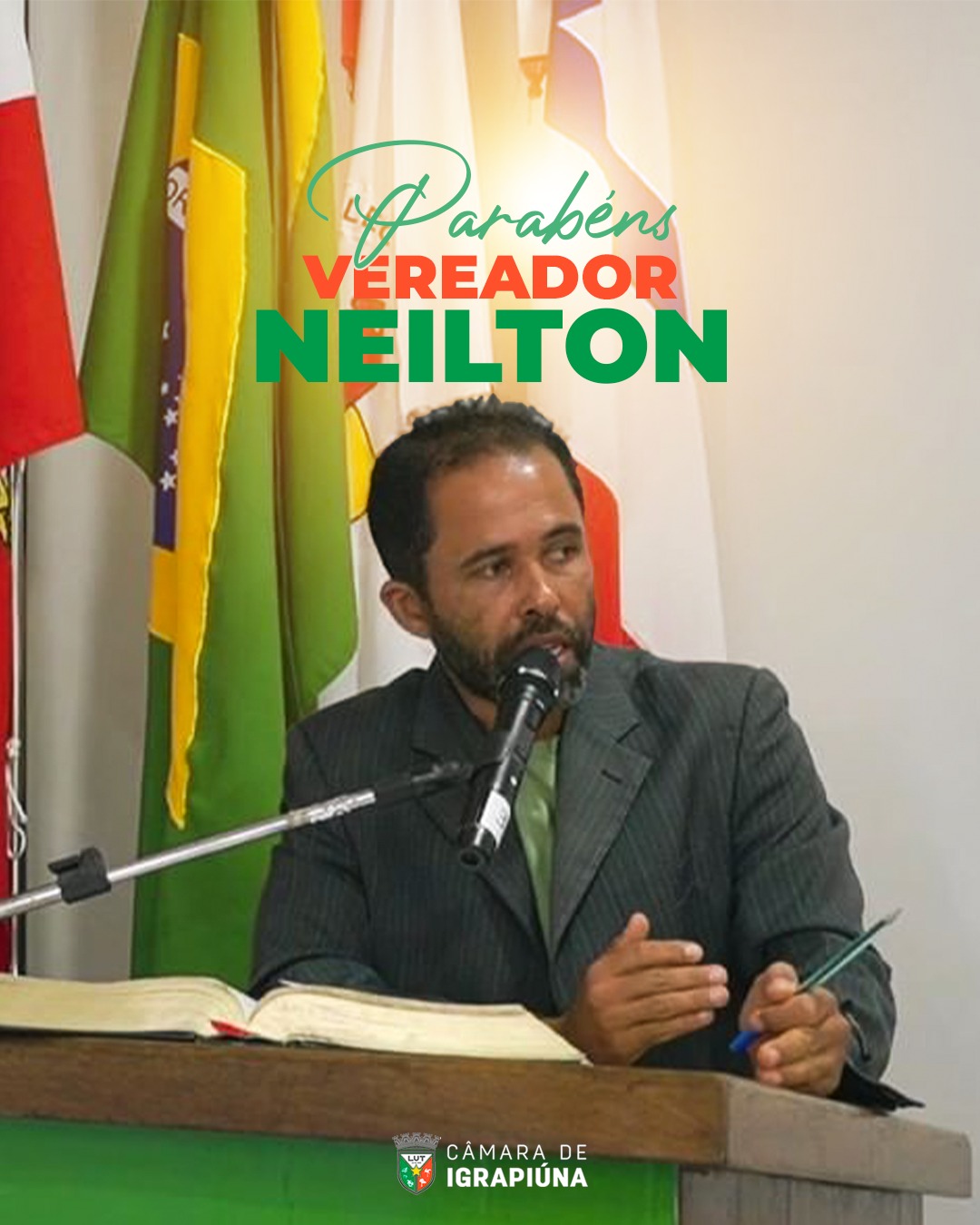 Parabens vereador Neilton