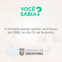 Você Sabia?