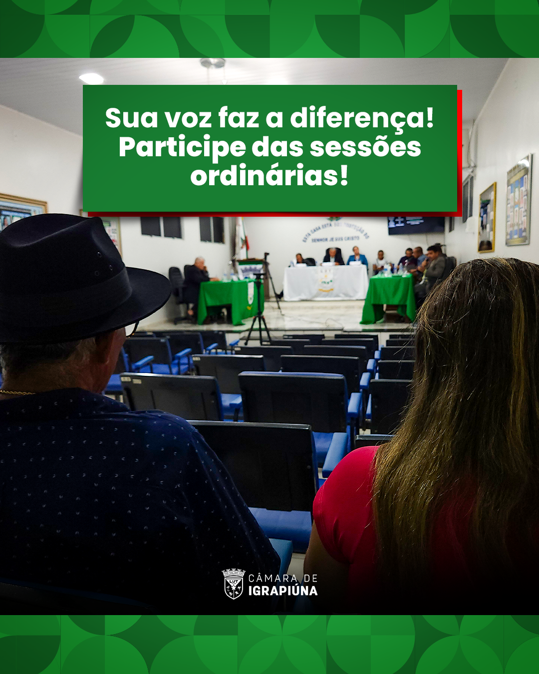 Sua voz faz a diferença!